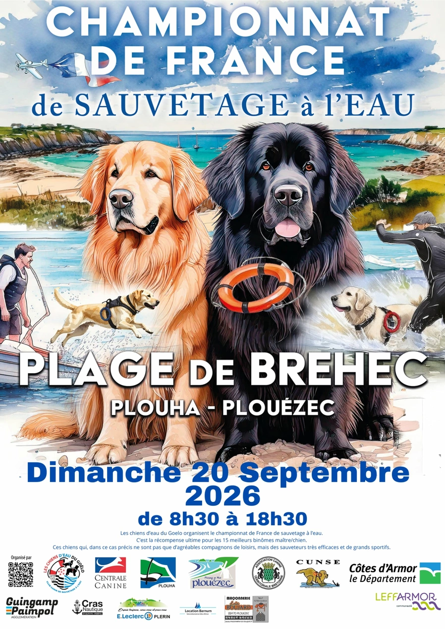 Affiche Championnat de France Brehec 2026